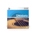 D'Addario EJ16-3D 3-Pack Acoustic Strings 12-53 Phosphor Bronze Light