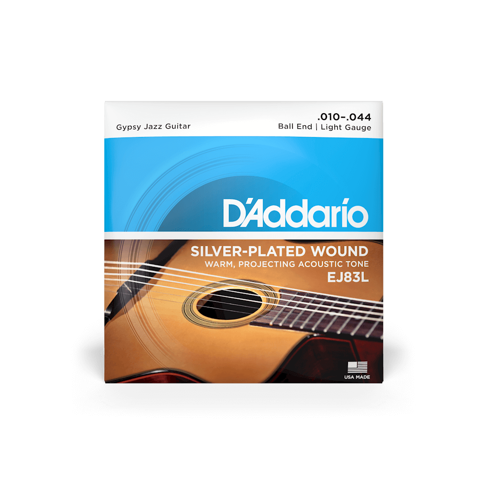 D'Addario EJ83L Acoustic Strings 10-44 Silk & Steel Light