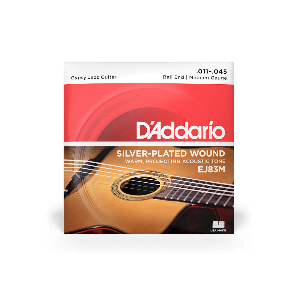 D'Addario EJ83M Acoustic Strings 10-44 Silk & Steel Medium