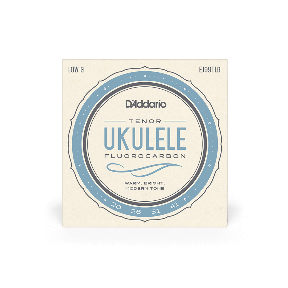 D'Addario EJ99TLG Tenor Ukulele Strings Carbon Low G