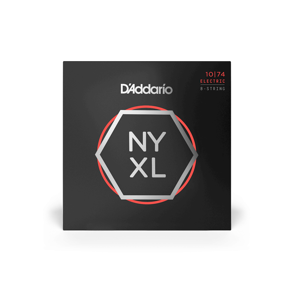 D'Addario NYXL1074 8-String Electric Strings Light Top/Heavy Bottom
