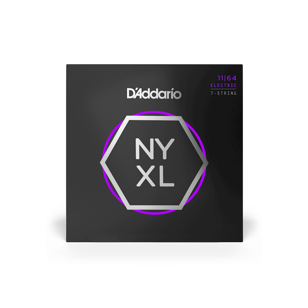 D'Addario NYXL1164 7-String Electric Strings Medium