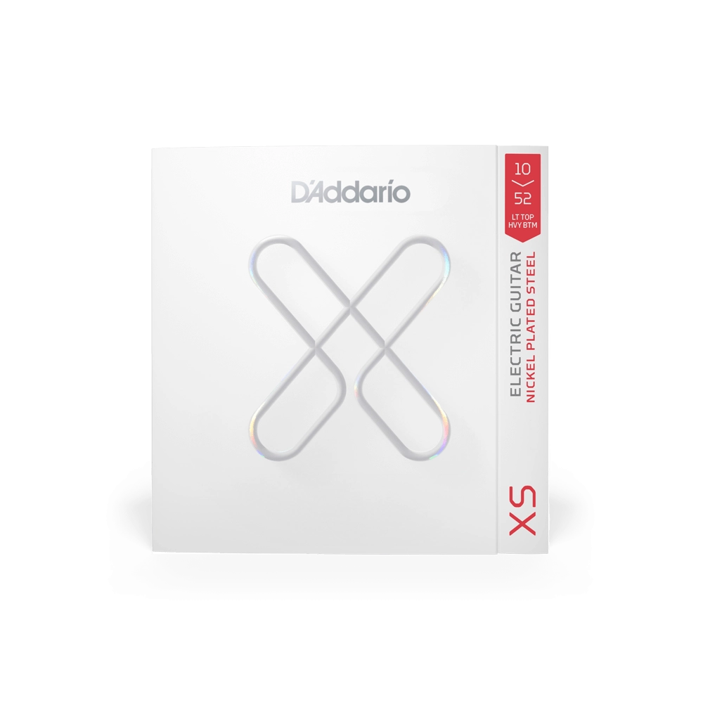 D'Addario XSE1052 Electric Strings 10-52 Nickel Plated Steel Light Top/Heavy Bottom