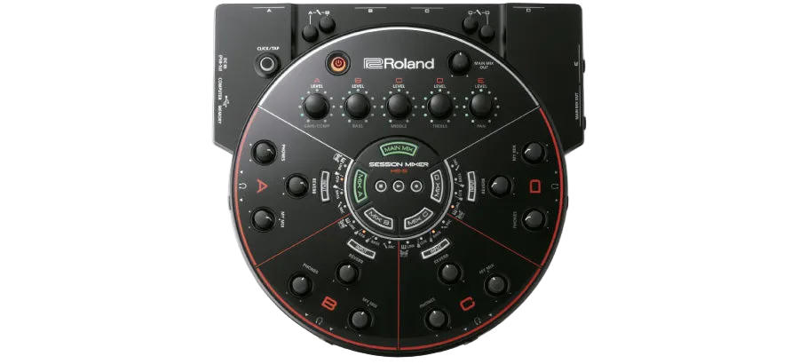 Roland electronic drum module on a white background