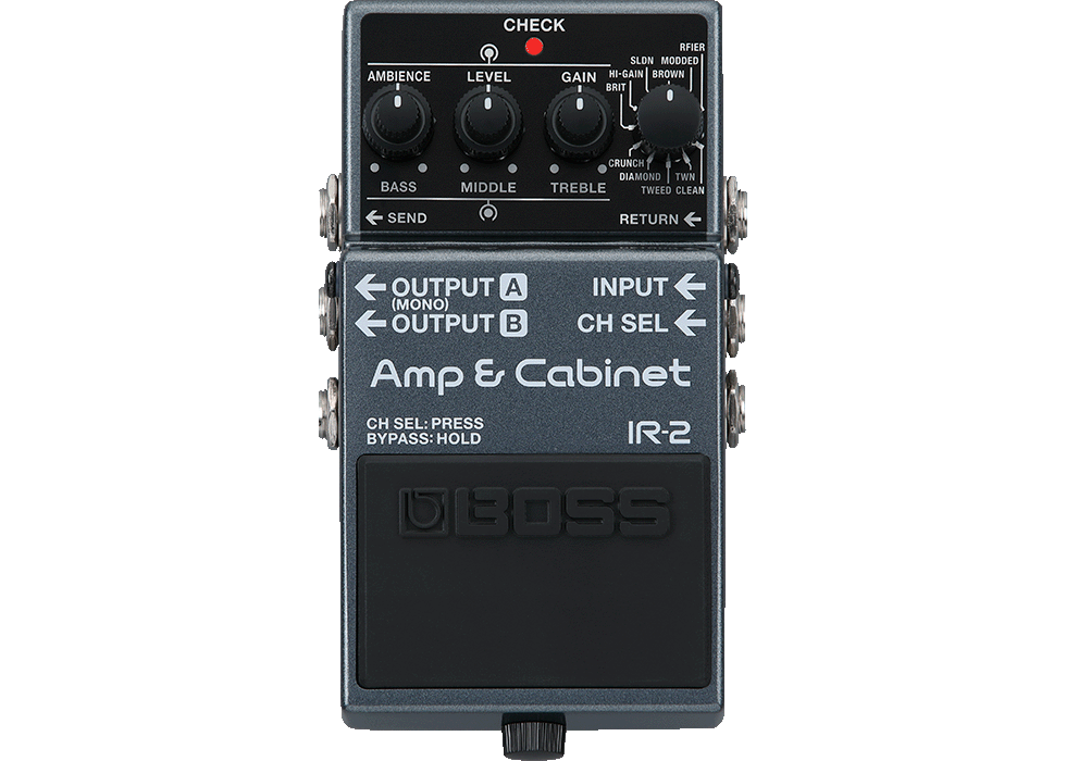 BOSS IR-2 Amp & Cabinet Pedal